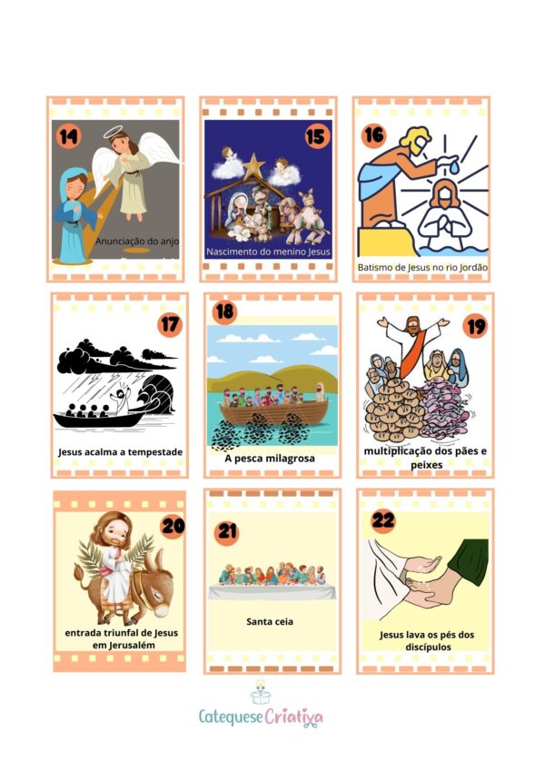Álbum de figurinhas da catequese - Image 3