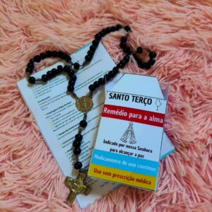 Caixa remédio santo terço