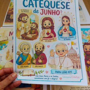Encontros de catequese junho